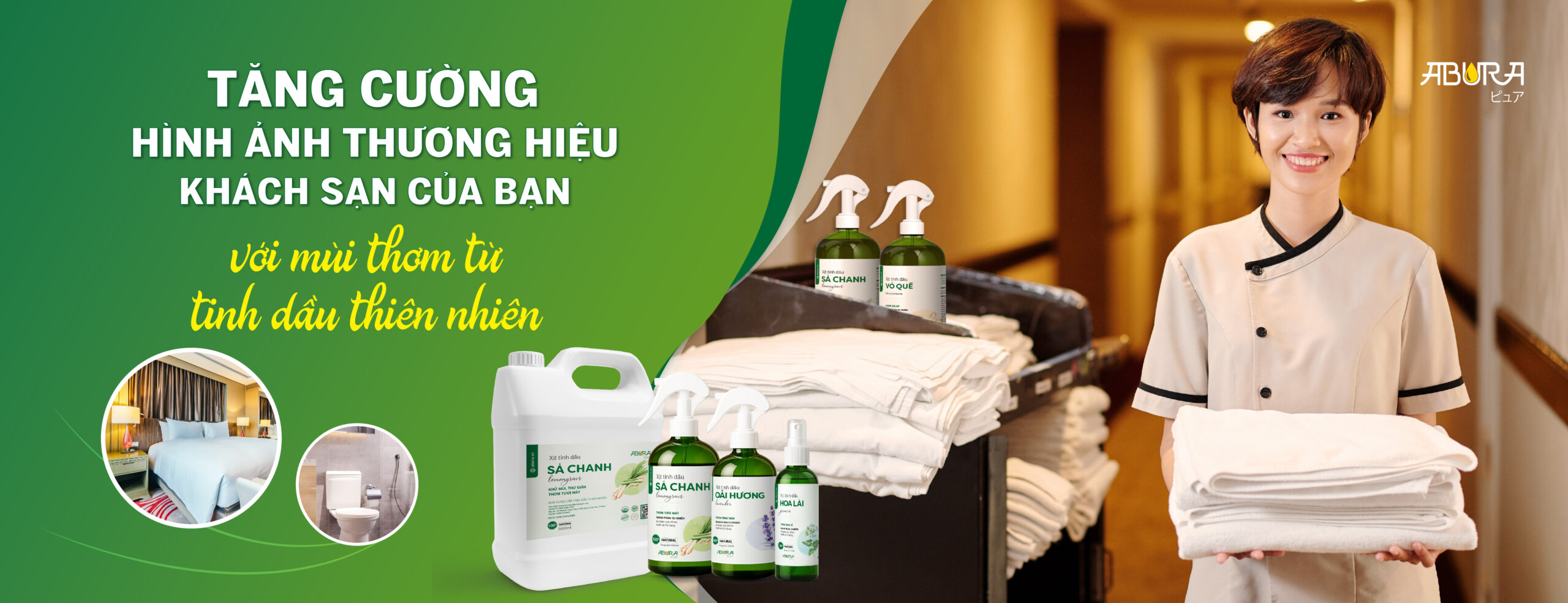 Khử mùi và làm thơm nhà hàng, khách sạn