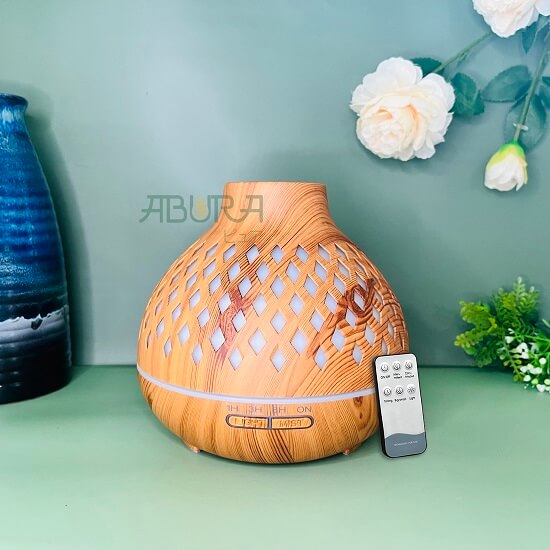 Máy xông khuếch tán tinh dầu phun sương hơi nước mini