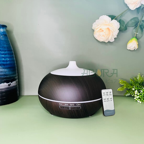 Máy xông khuếch tán tinh dầu phun sương hơi nước mini
