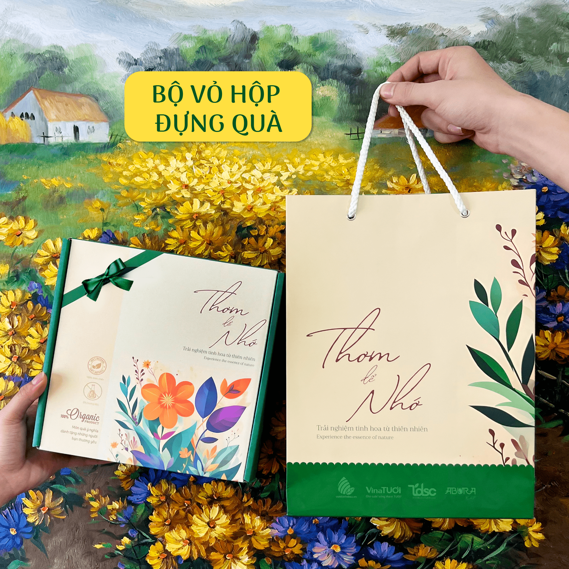 Bộ vỏ hộp đựng quà Bộ vỏ hộp đựng quà