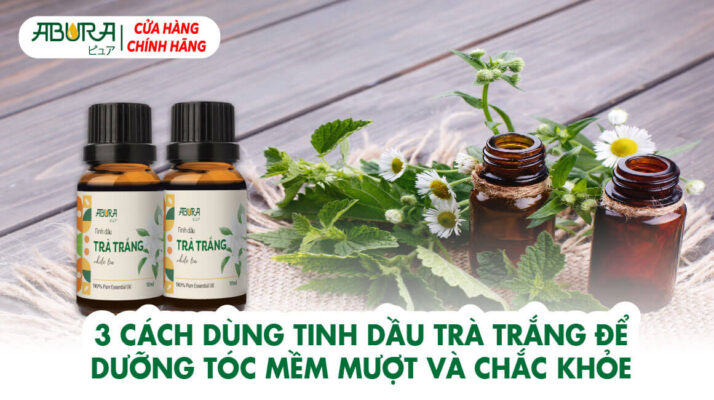 3 Cách Dùng Tinh Dầu Trà Trắng Để Dưỡng Tóc Mềm Mượt Và Chắc Khỏe