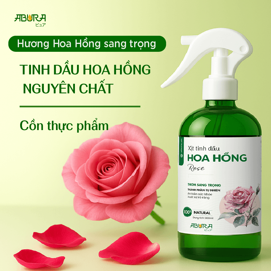 Thành phần Xịt Tinh Dầu Hoa Hồng Cao Cấp Thành phần Xịt Tinh Dầu Hoa Hồng Cao Cấp